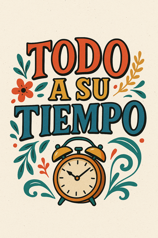Todo a su tiempo